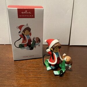 Hallmark Keepsake‎ Christmas Ornament 2022 YOUNG SANTA 1st in the Series
